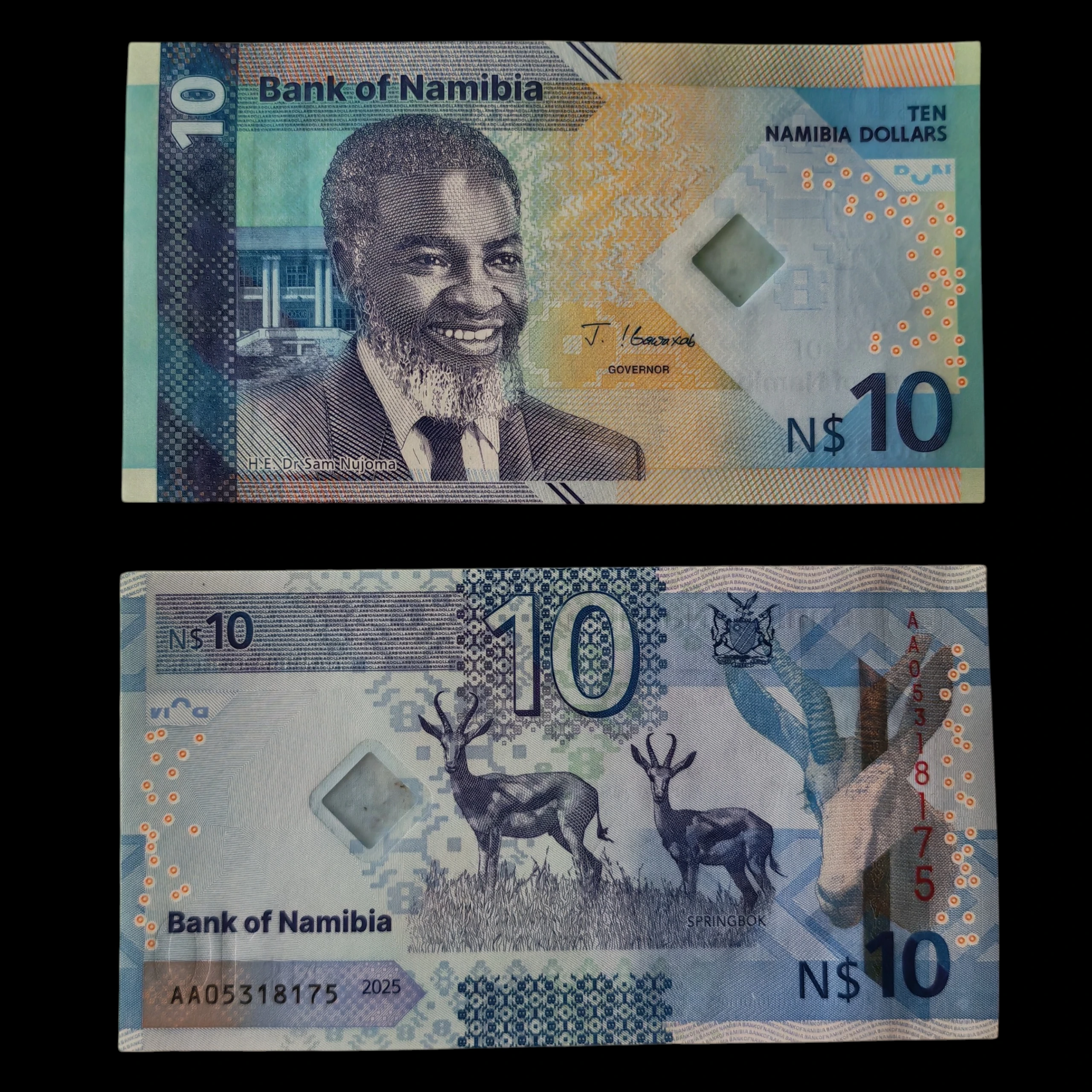 ° Namibia 10 dolares UNC