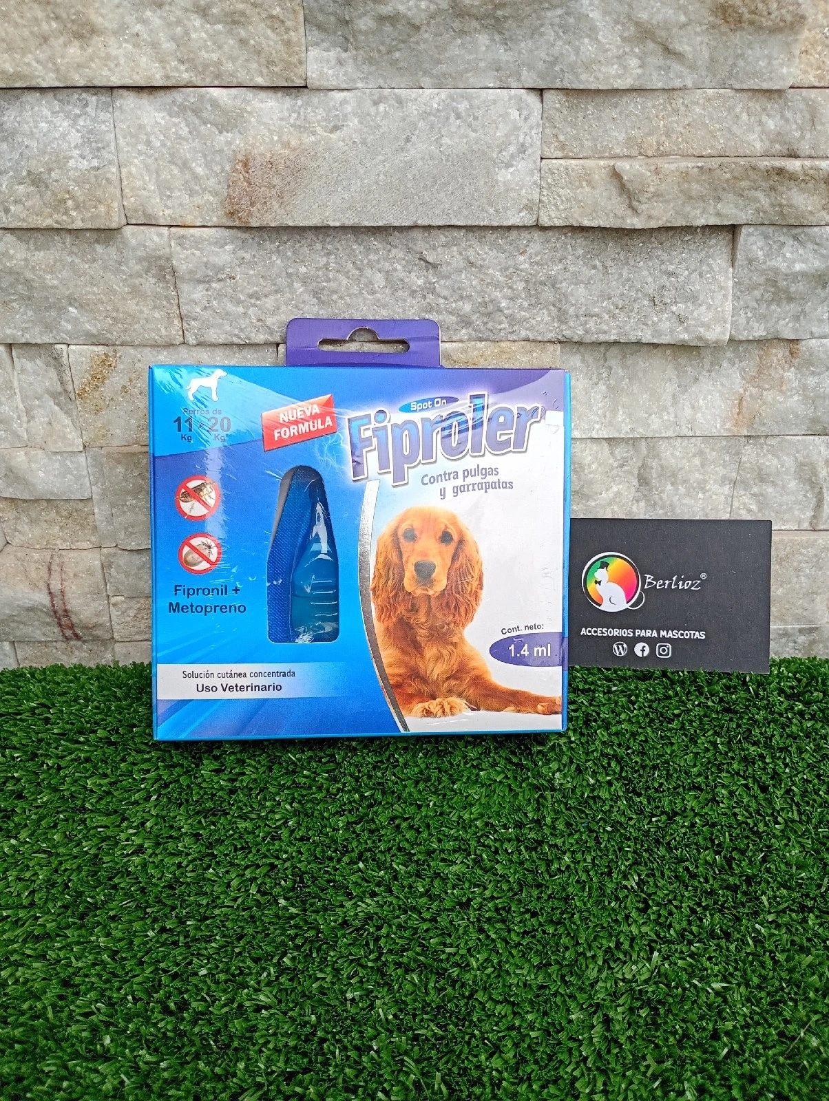 FIPROLER ANTIPULGAS PERRO 11 - 20KG