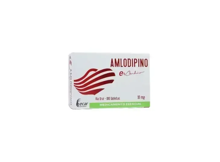 AMLODIPINO 10 MG X 100 TBL ECAR