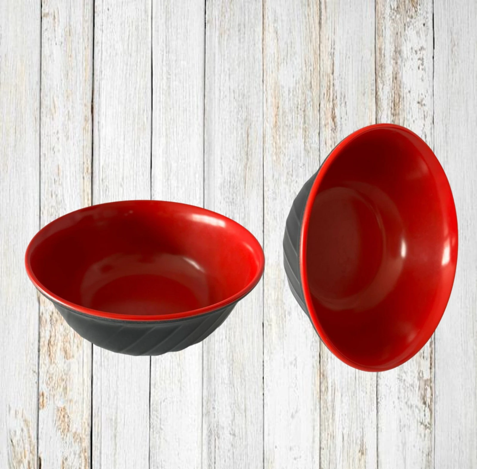 PLATO MELAMINA ROJO MEDIANO