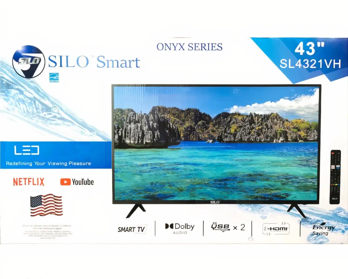 Smart TV pantalla SILO full HD LED 43 pulgadas wifi Dolby  4