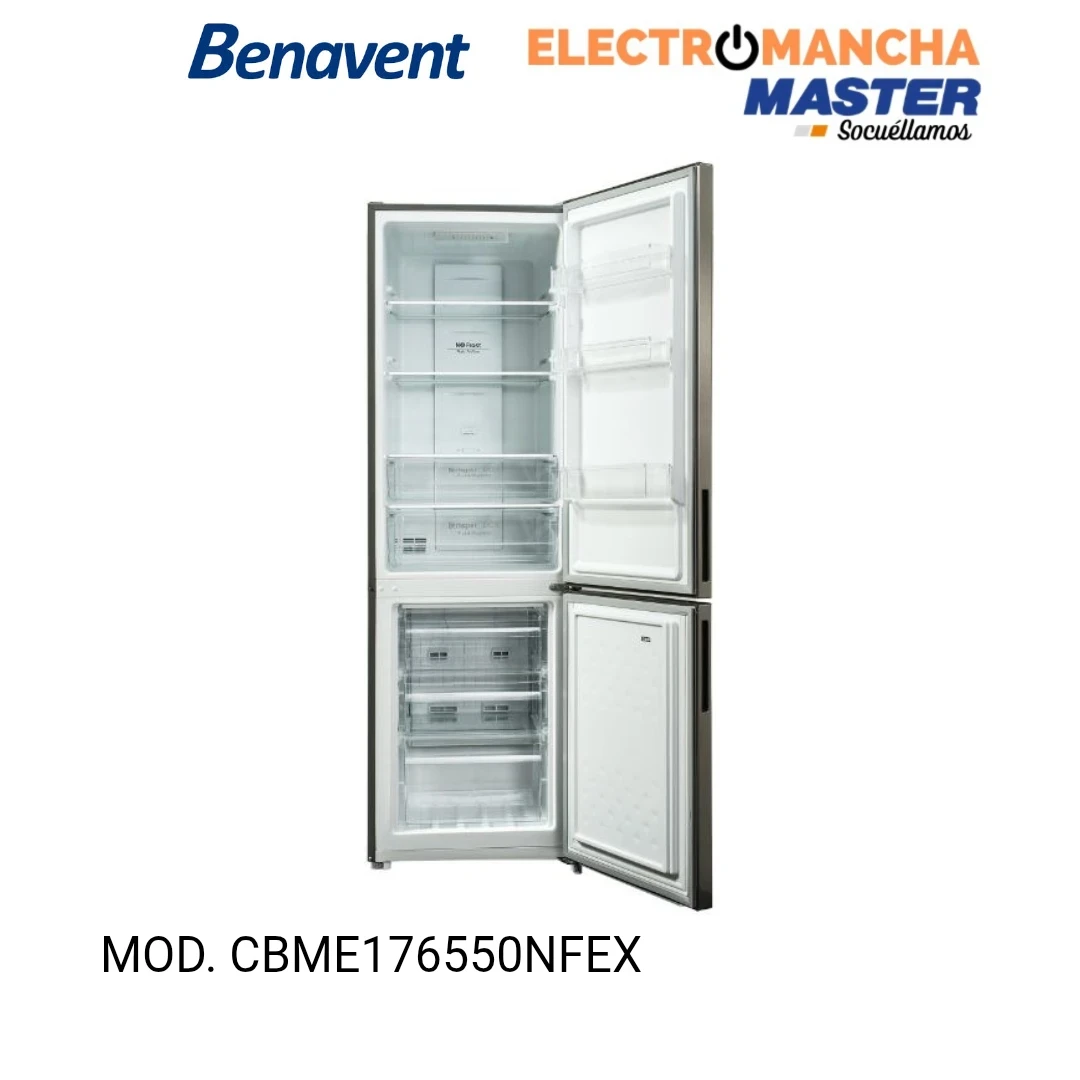 FRIGO COMBI BENAVENT CBME176550NFEX INOX 1,80*55 NF E 2