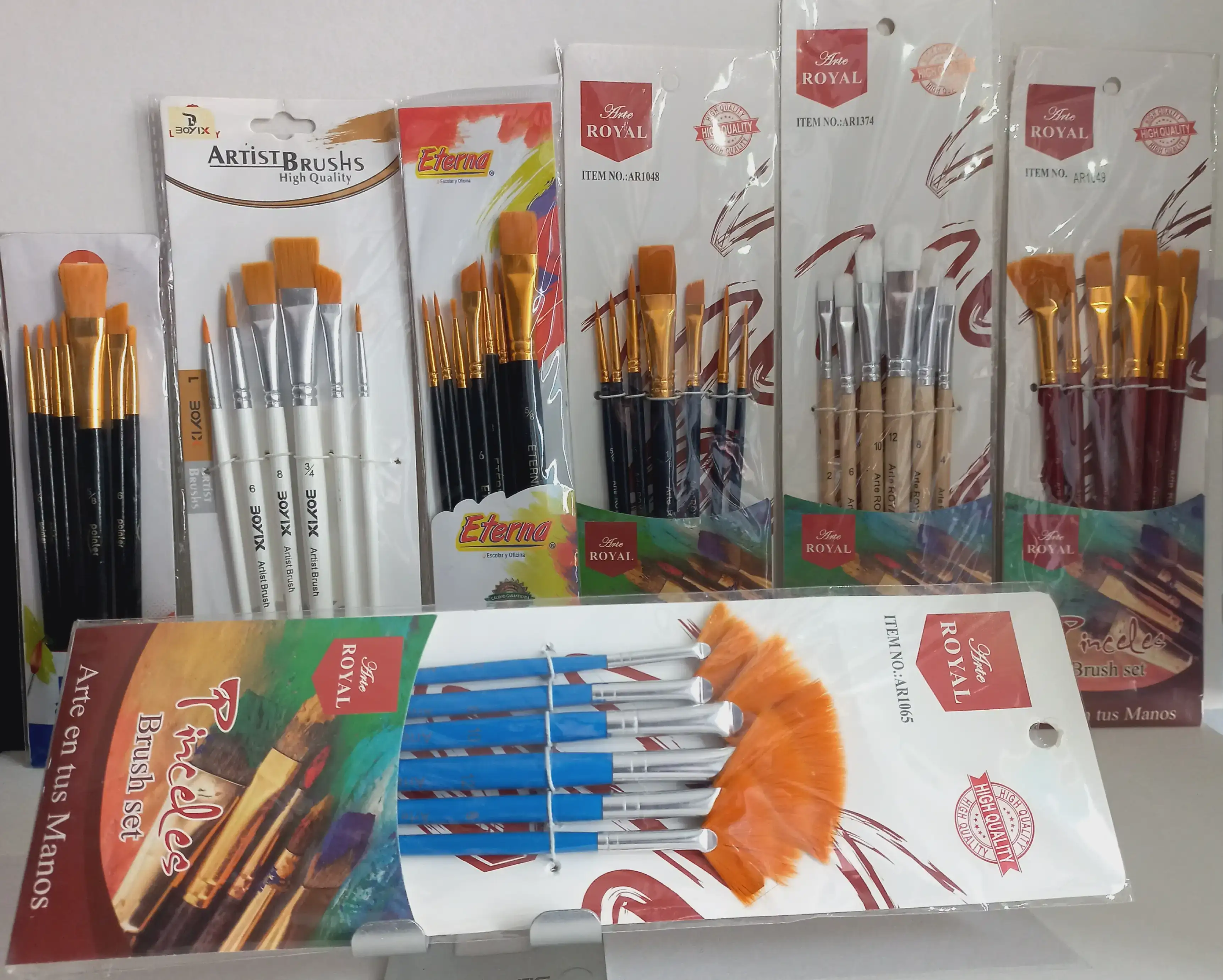 Estuches de pinceles