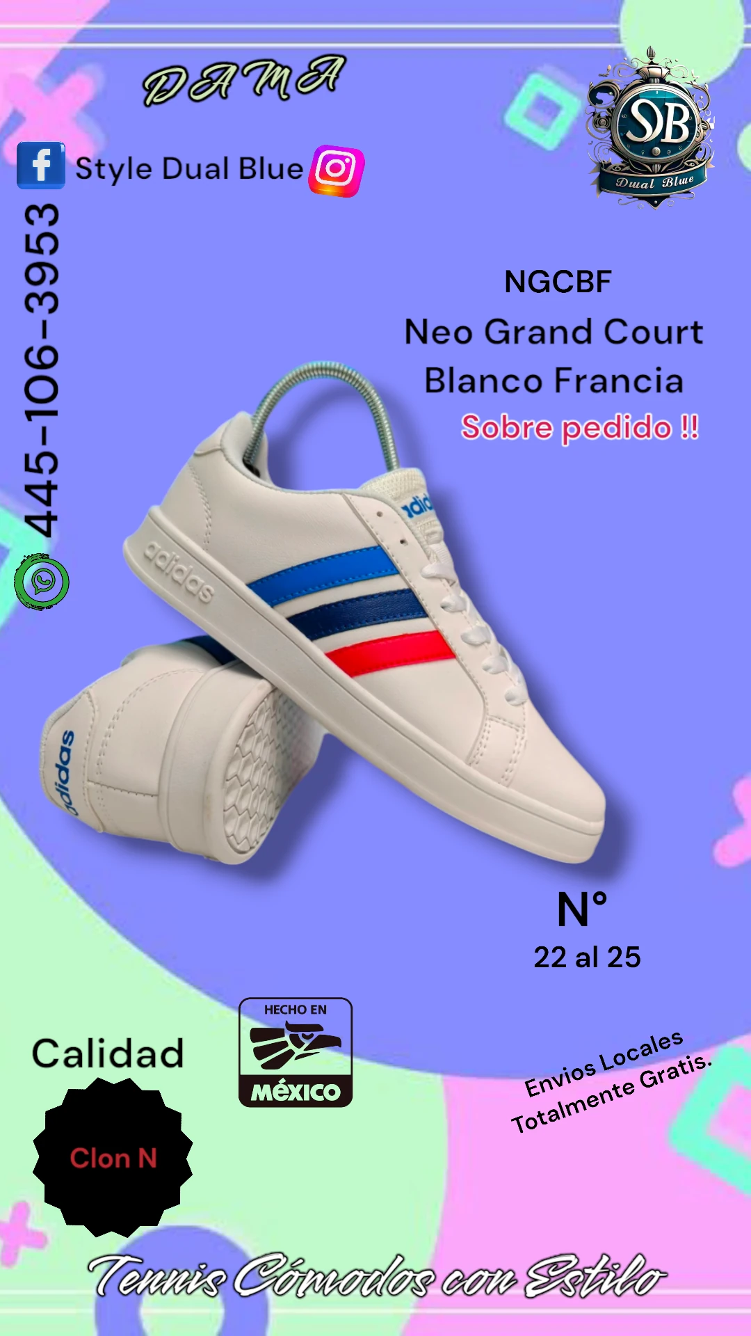 Neo Grand Court Blanco Francia