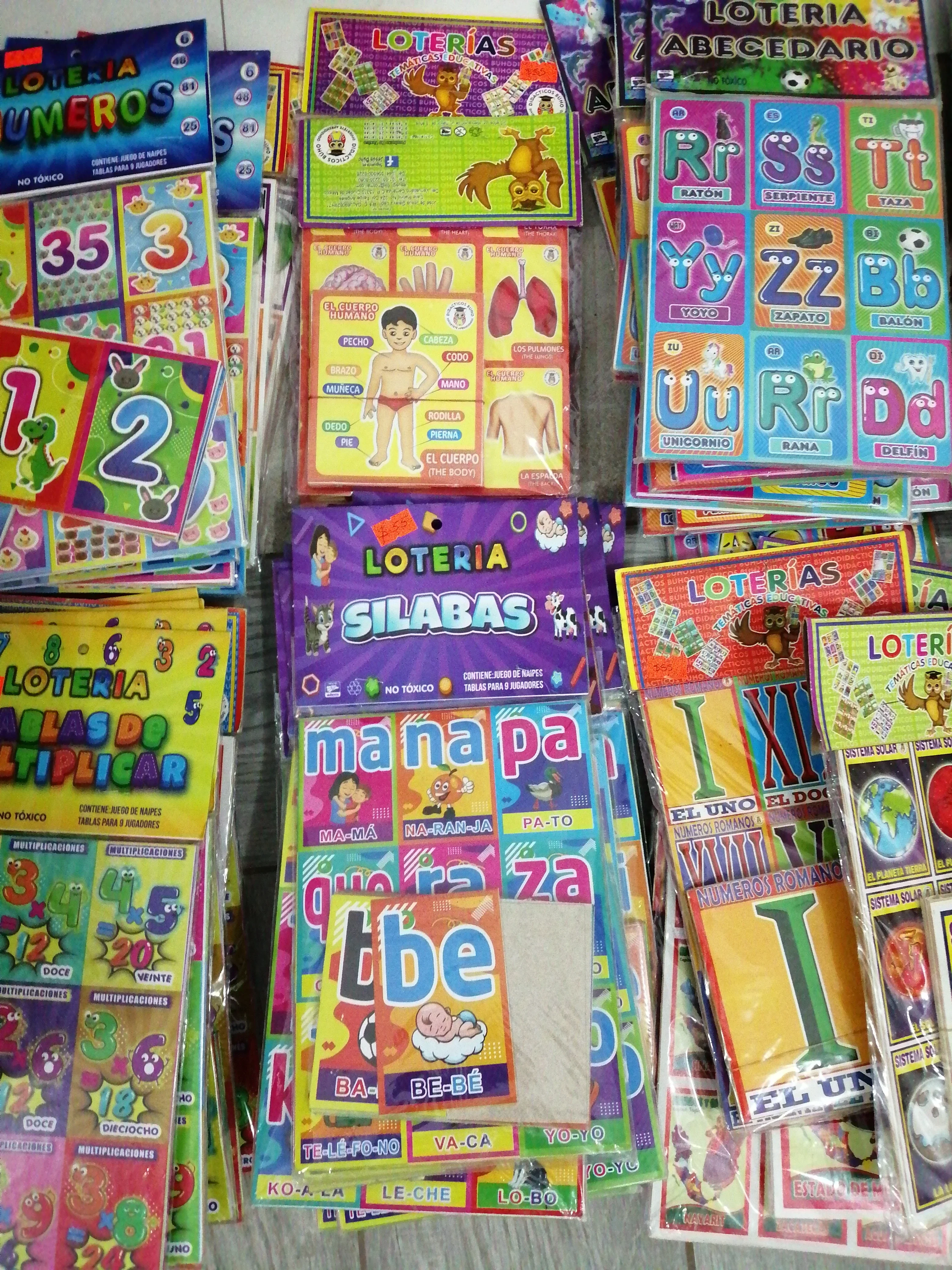 Loterías educativas 