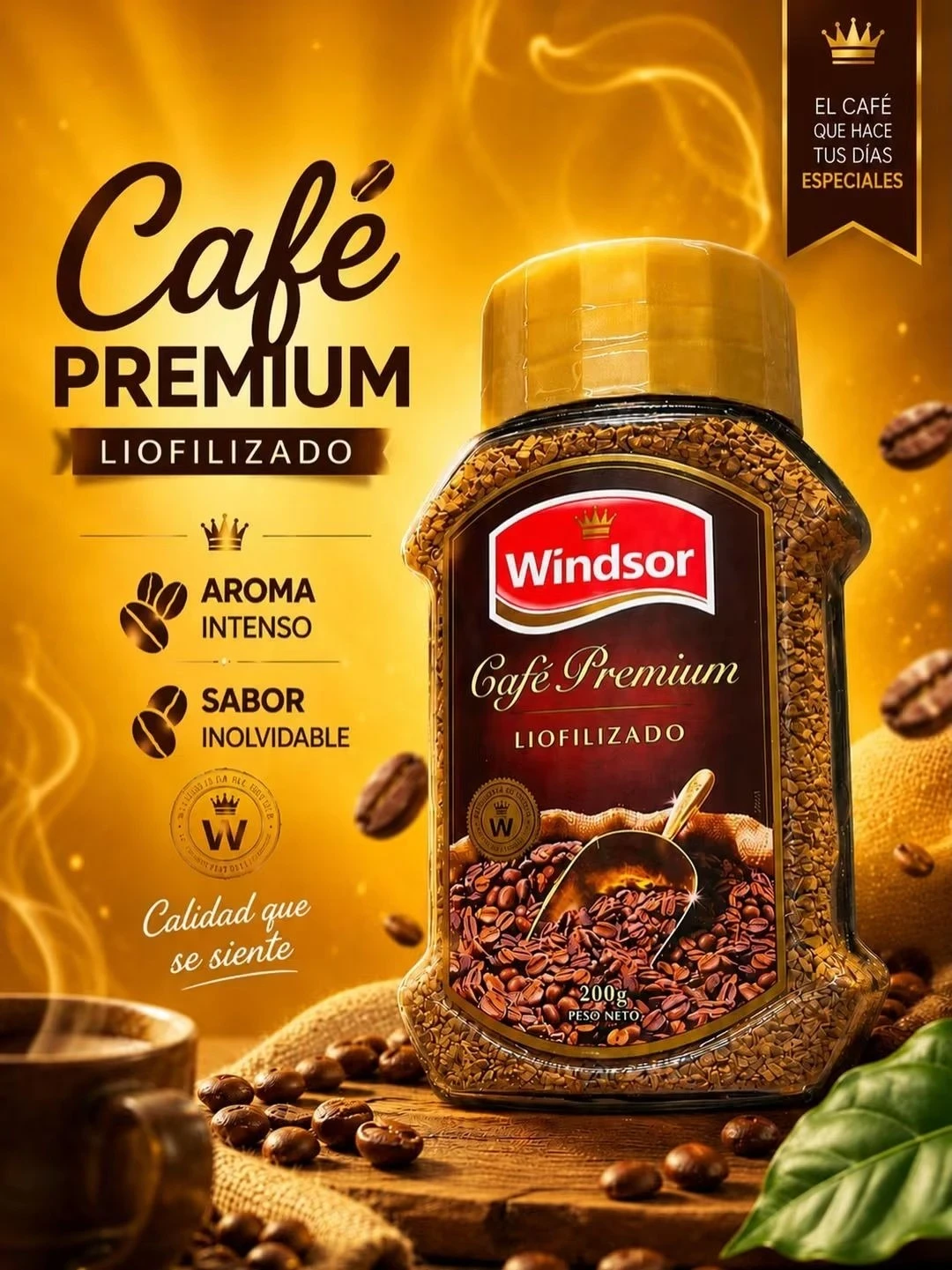 CAFE WINDDSOR 200G PREMIUM