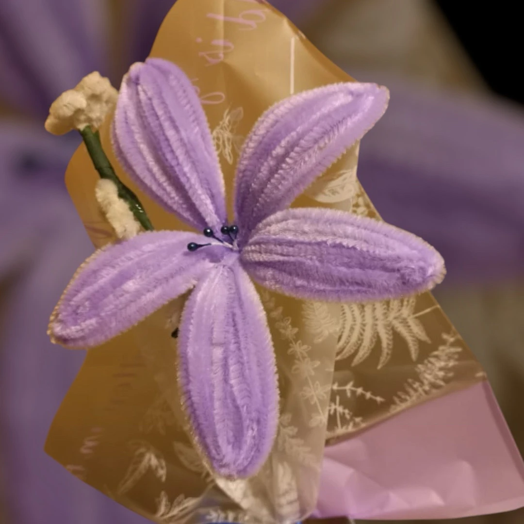 Flores artesanales hechas a mano 3
