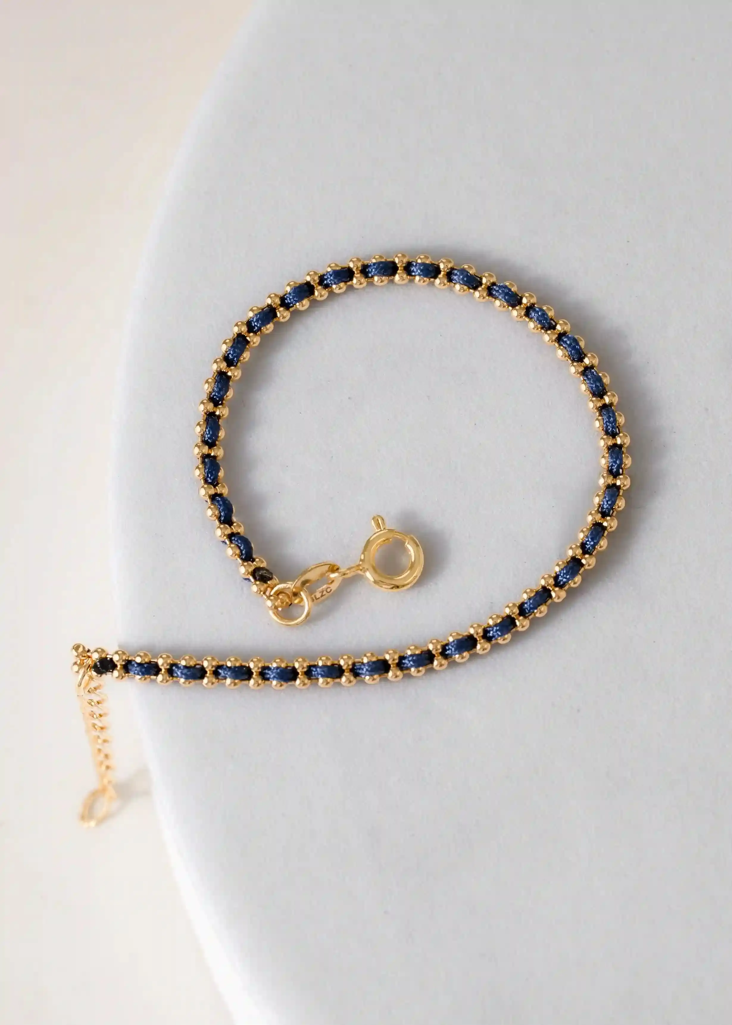 Pulsera Hilo Laminado 15cms + Extensor  3