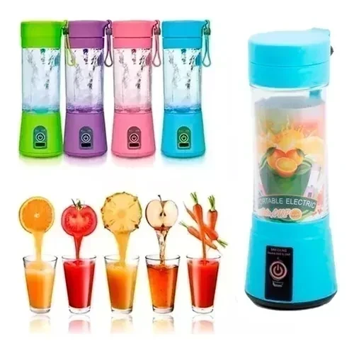 MINI LICUADORA PORTÁTIL RECARGABLE 