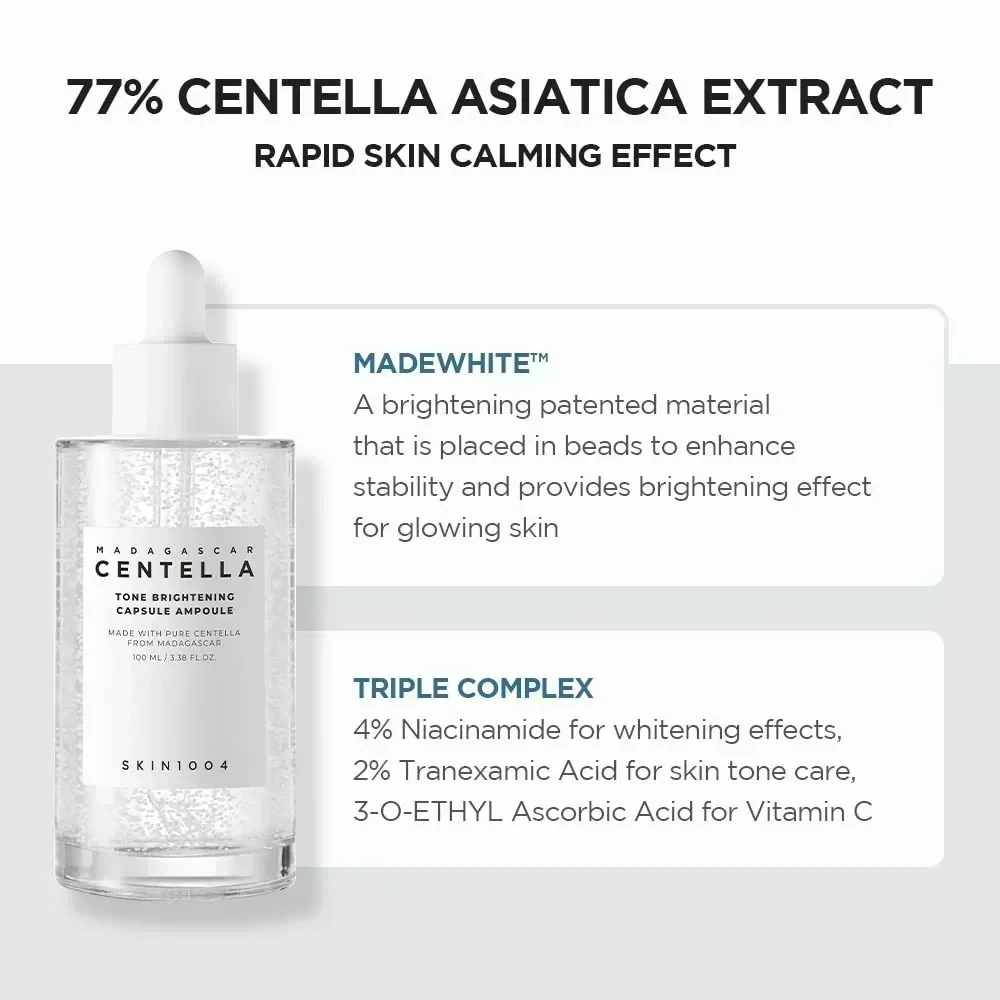 🔴SKIN 1004 - Madagascar Centella Tone Brightening Capsule Ampoule [100ml] 3