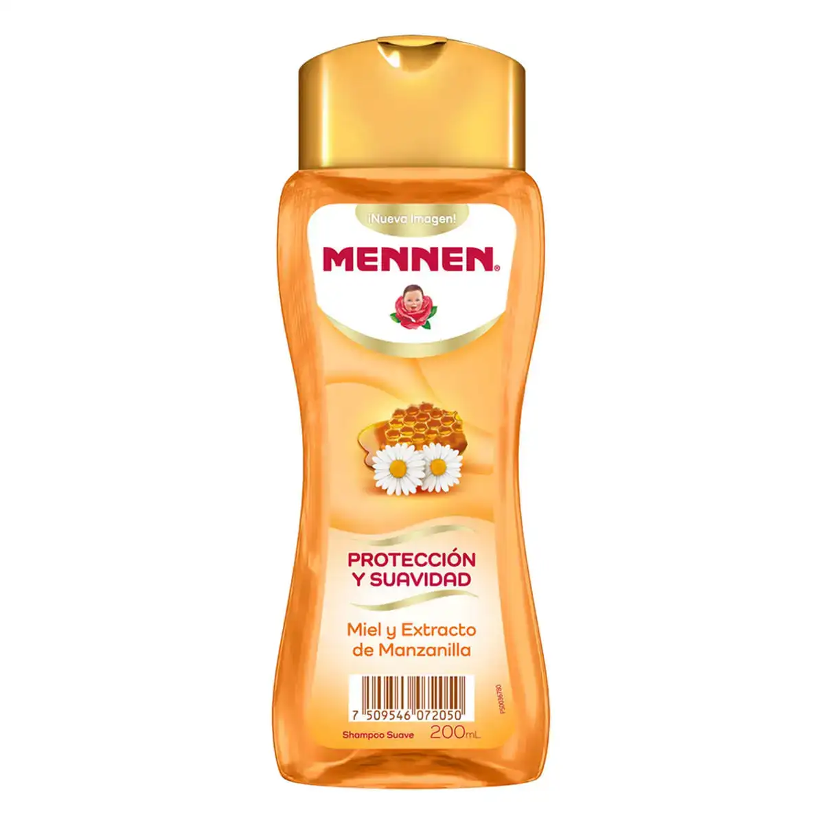  SHAMPOO PROTECCIÓN Y SUAVIDAD MIEL Y MANZANILLA MENNEN 200 ML