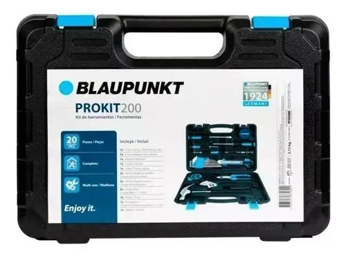 Kit Set De Herramientas Blaupunkt 200 20 Piezas Estuche 2