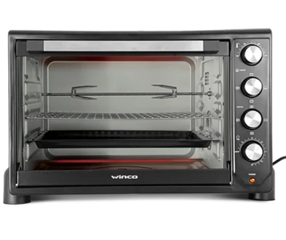 HORNO ELECTRICO WINCO 90LTS C/GRILL Y SPIEDO