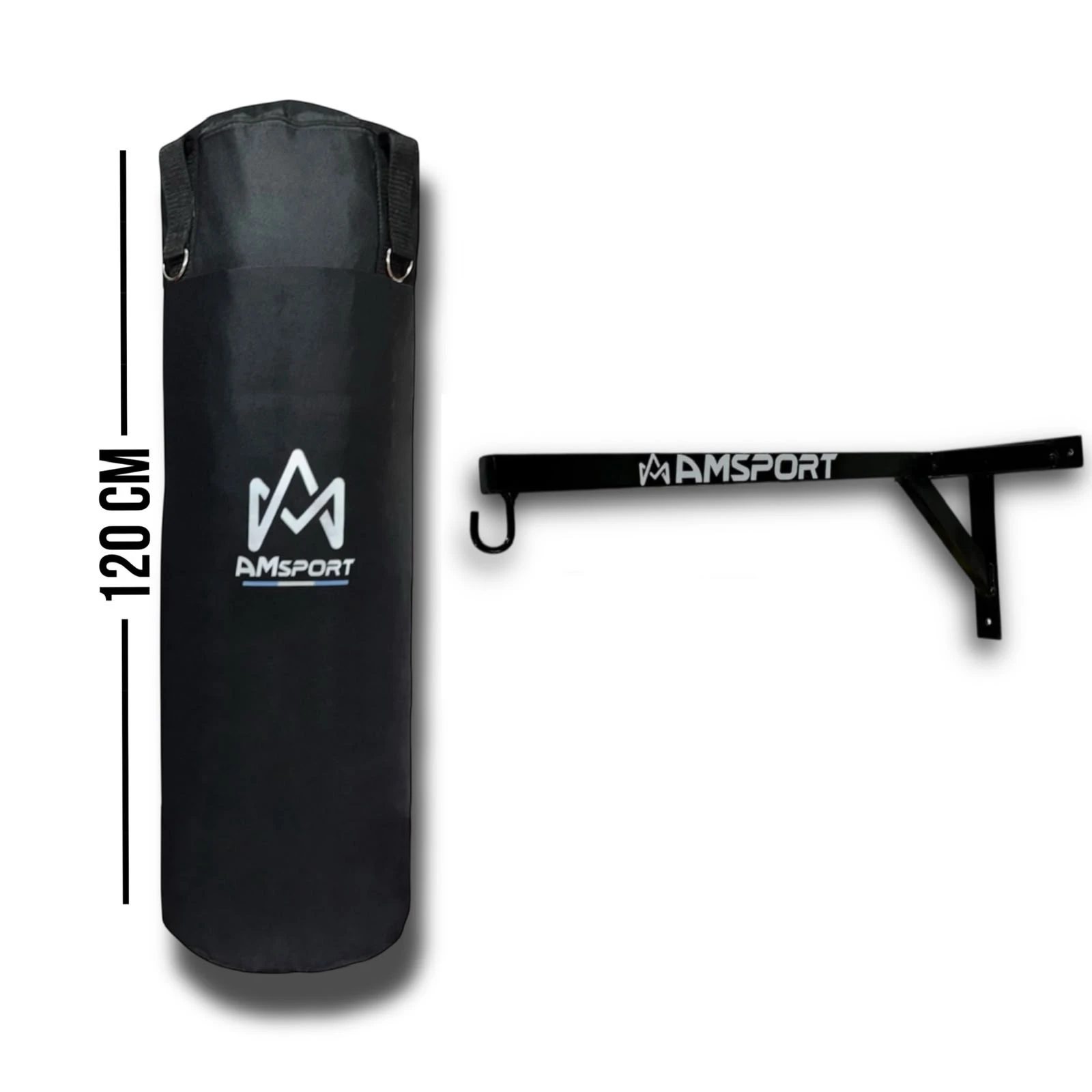 BOLSA DE BOXEO 1.20M CON SOPORTE DE 60CM 2