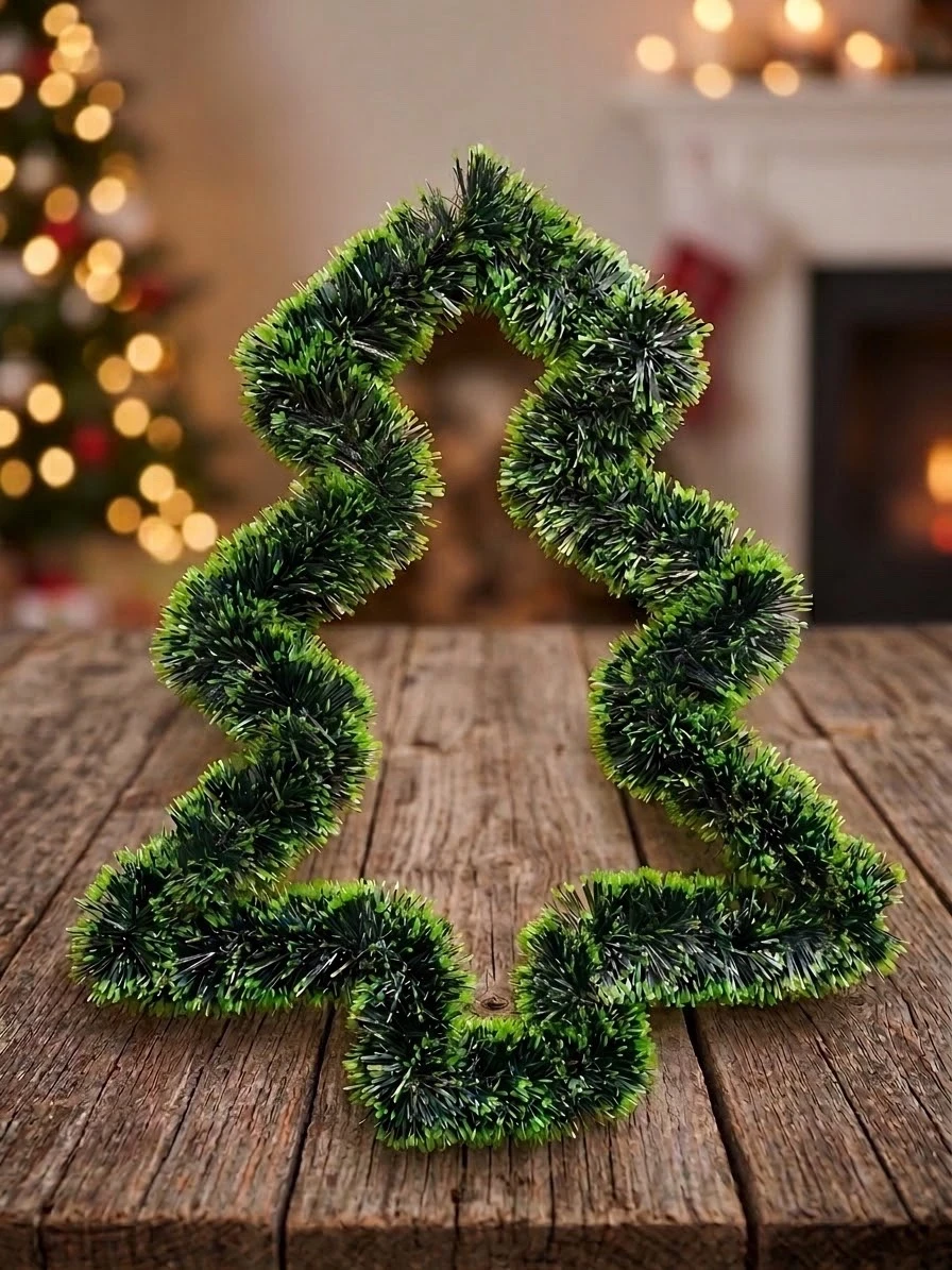 Adorno navideño en forma de pino (50 cm de alto) 2