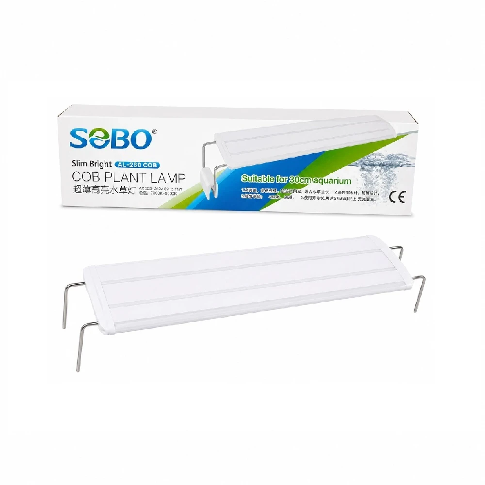 Lámpara LED Externa para Plantas SOBO AL-280 COB  de 28 A 40 Cm