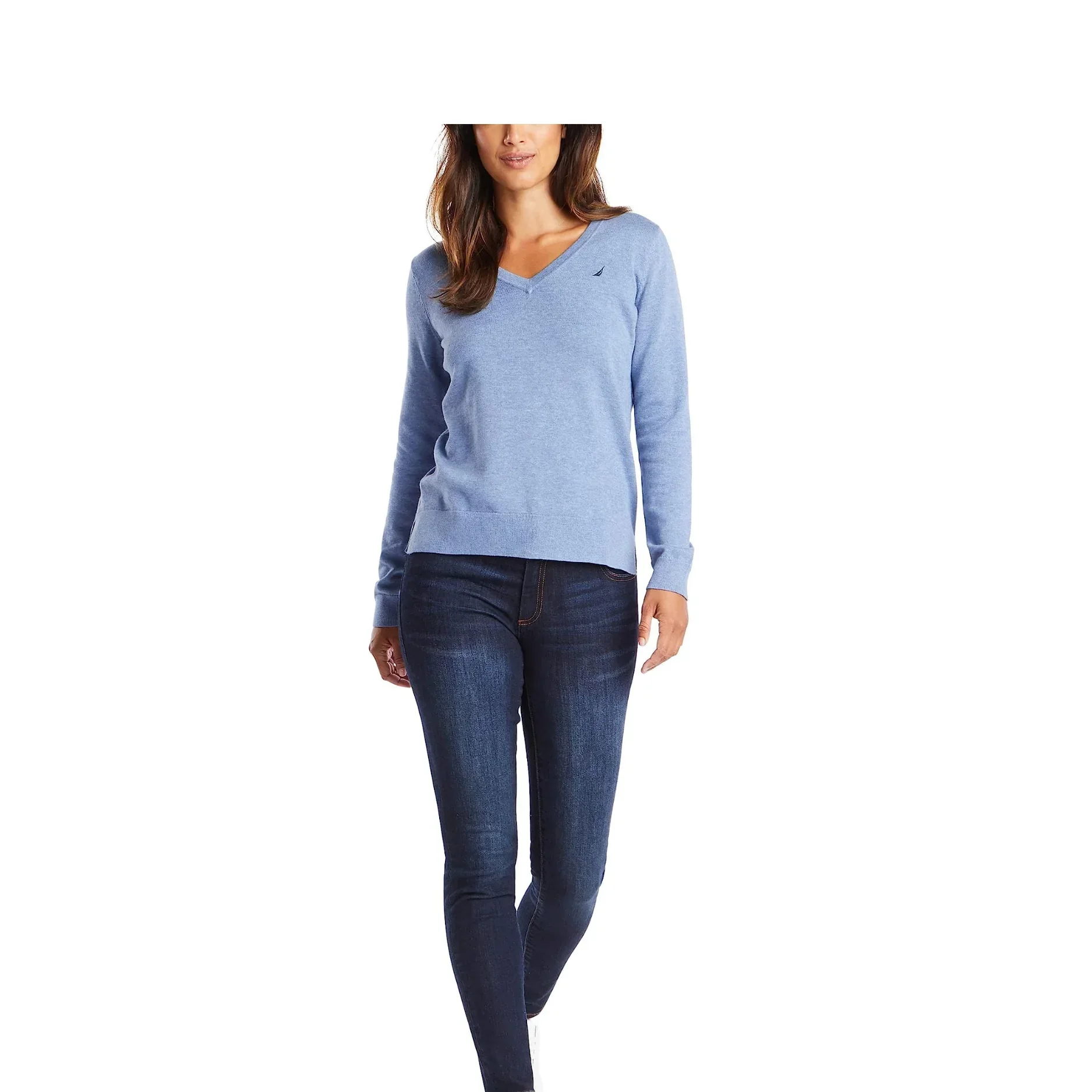 Blusa Nautica Efortless J-Class celeste