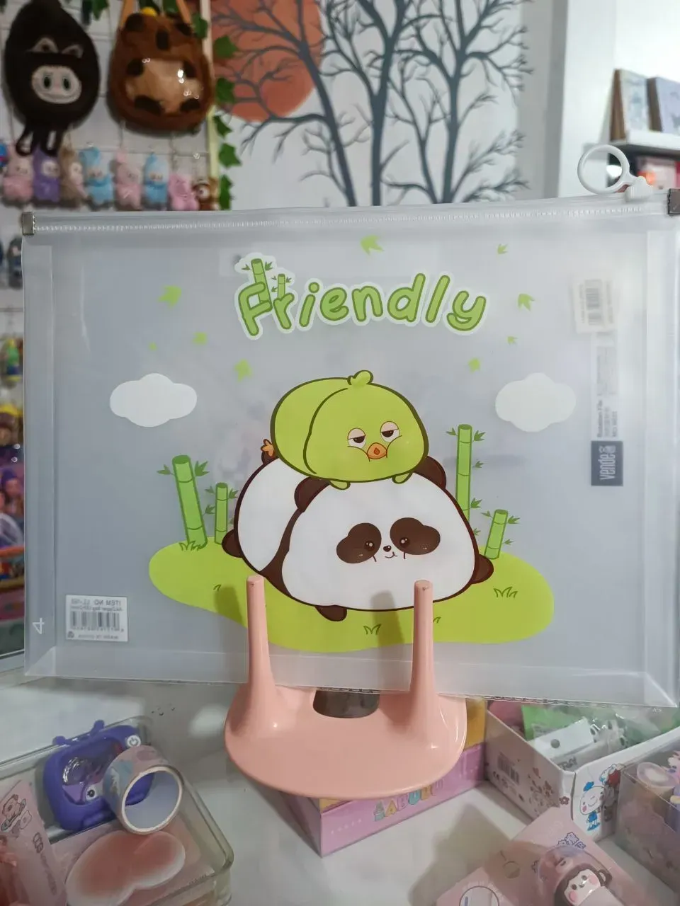 Carpeta tipo sobre. NATURALEZA KAWAII 2