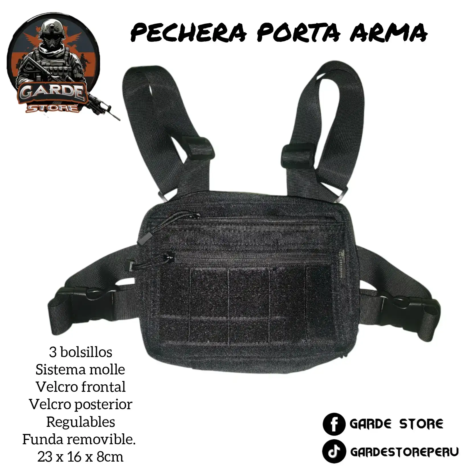 Pechera porta arma  3