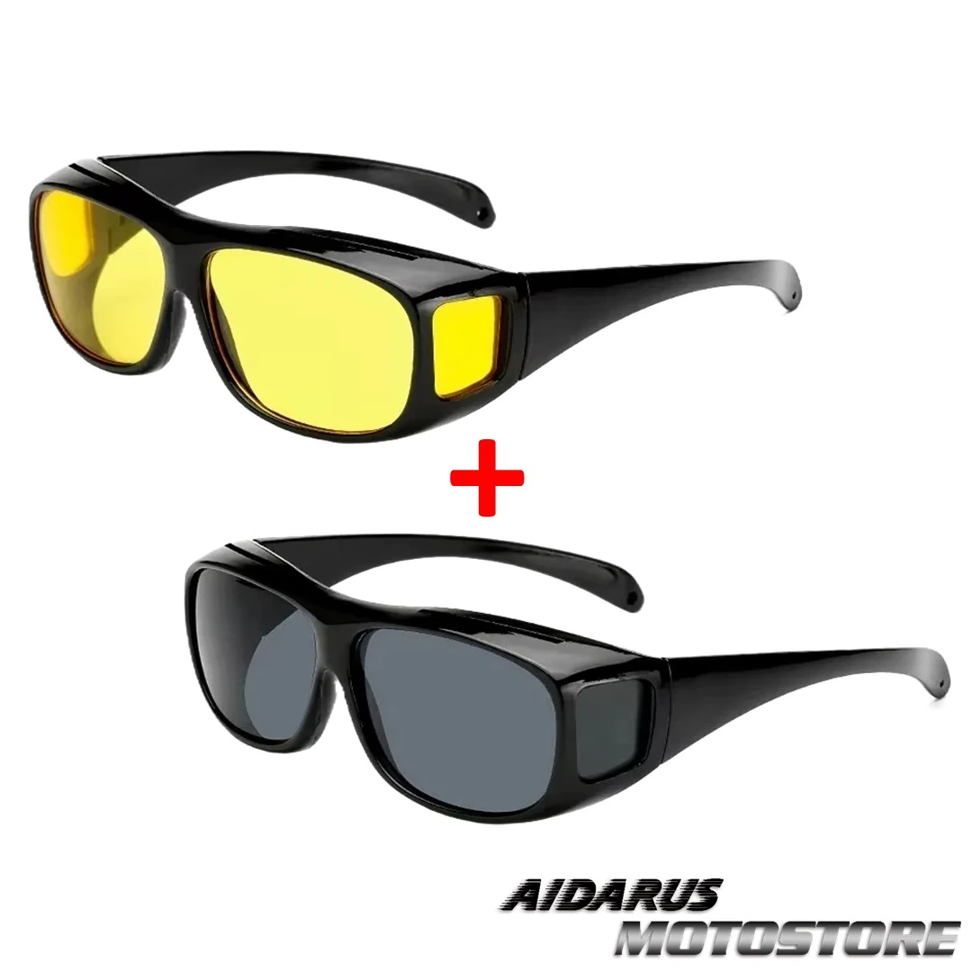 PAR DE LENTES VISION HD DIA Y NOCHE