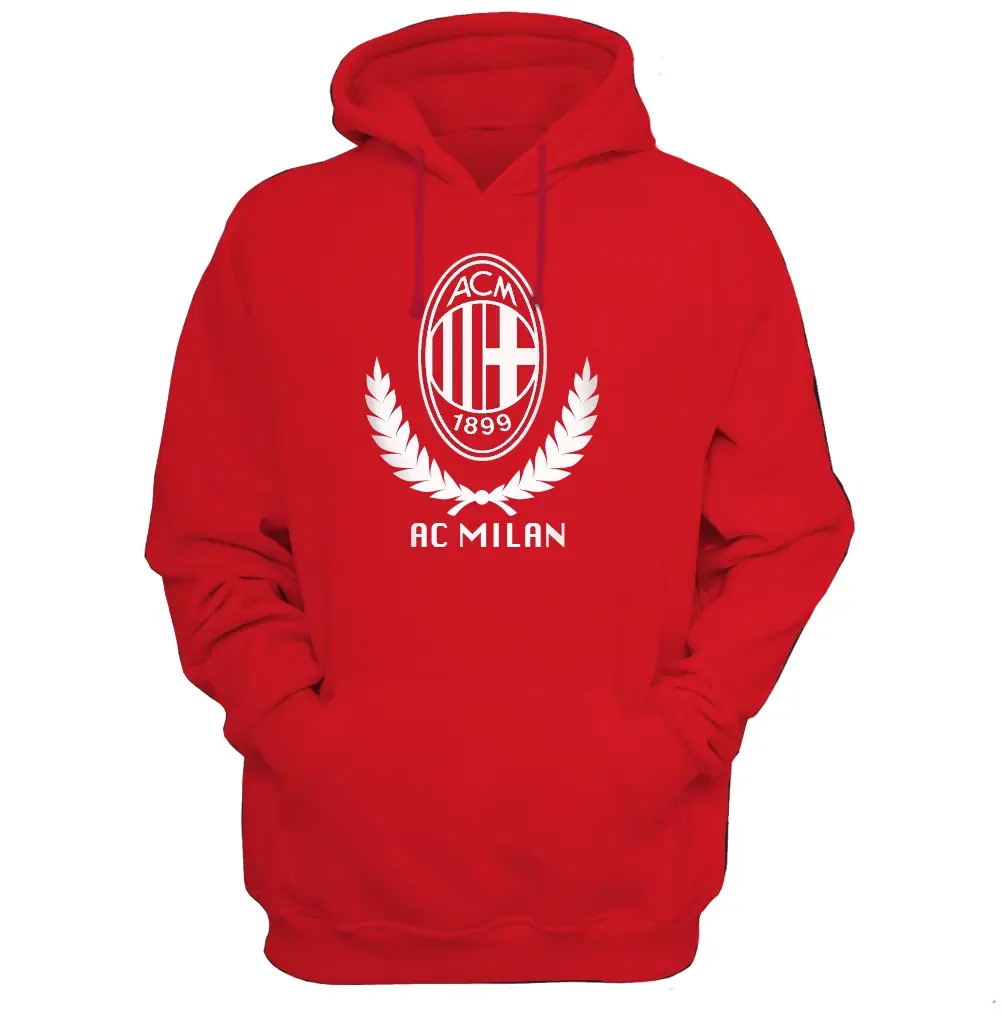 POLERA CON CAPUCHA DE AC. MILAN