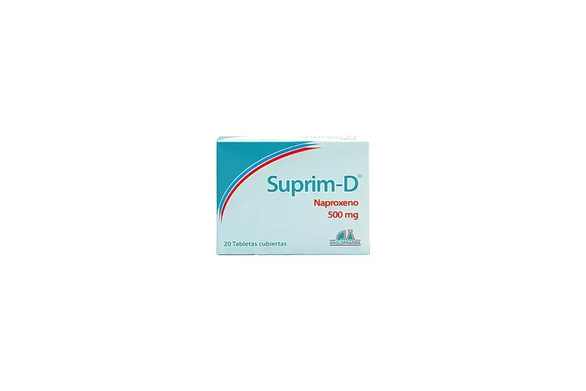 SUPRIM-D 500 MG X 20 TBL