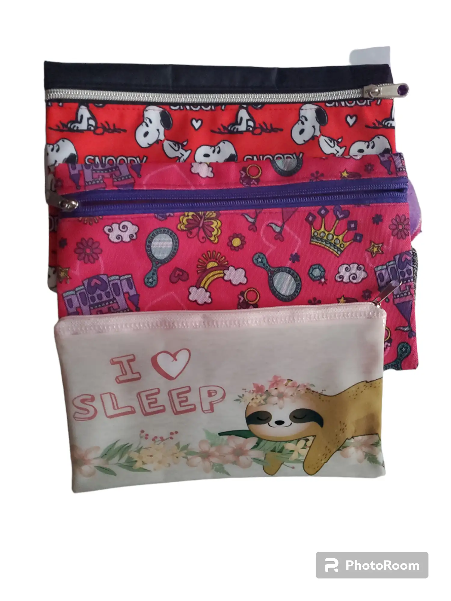 Bolsas para lápices y colores