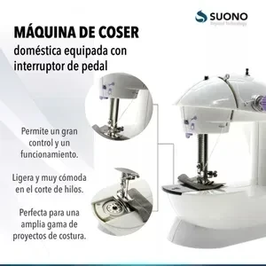 MAQUINA DE COSER SUONO MINI PORTATIL 3