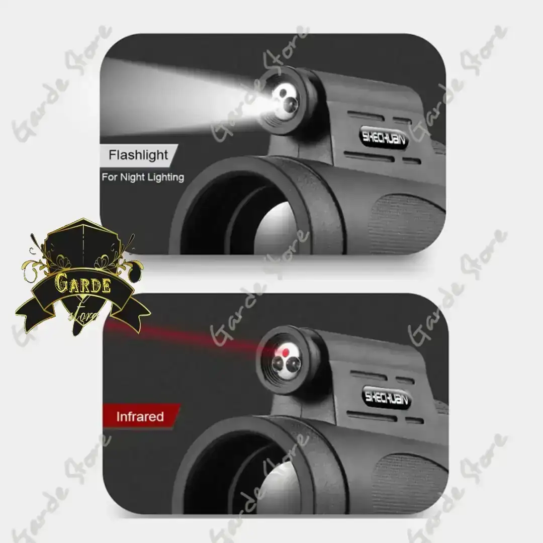 Monocular con láser linterna y trípode  2