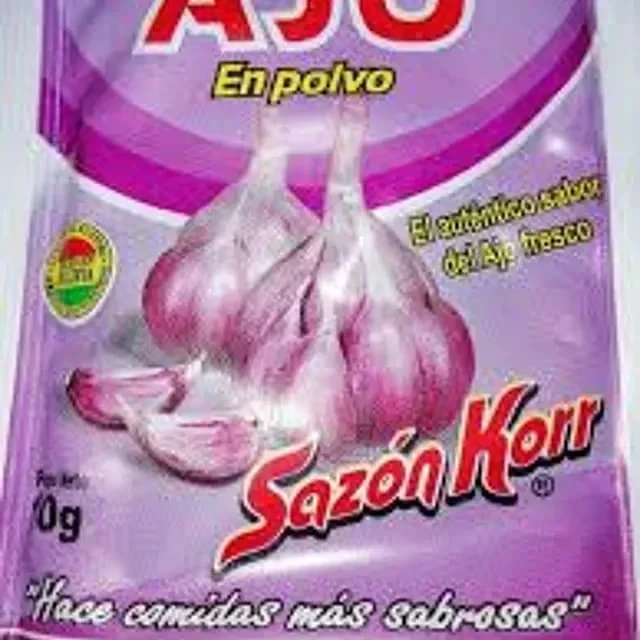 AJO EN POLVO