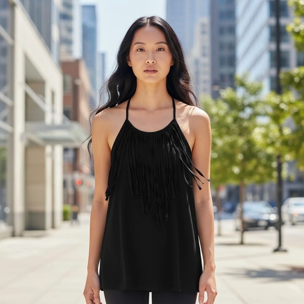 Blusa sin mangas Poof talla M