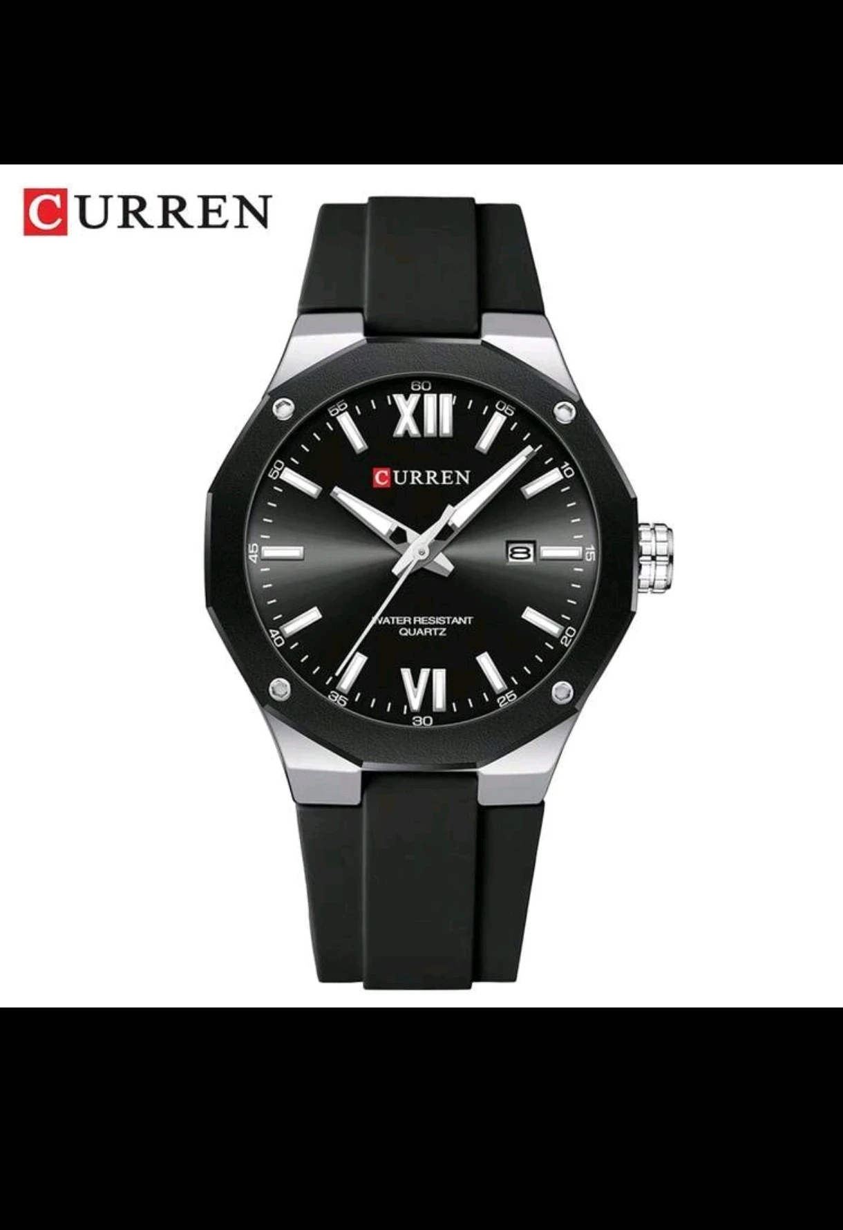 Reloj para Hombre Curren Militar 8465 - Correa de Silicona 8