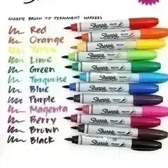 Plumones Sharpie Punta Pincel  3