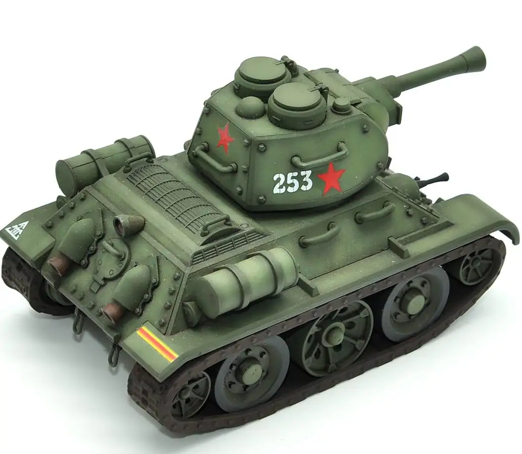 Meng Model World War Toons Soviet Medium Tank T-34/76 2