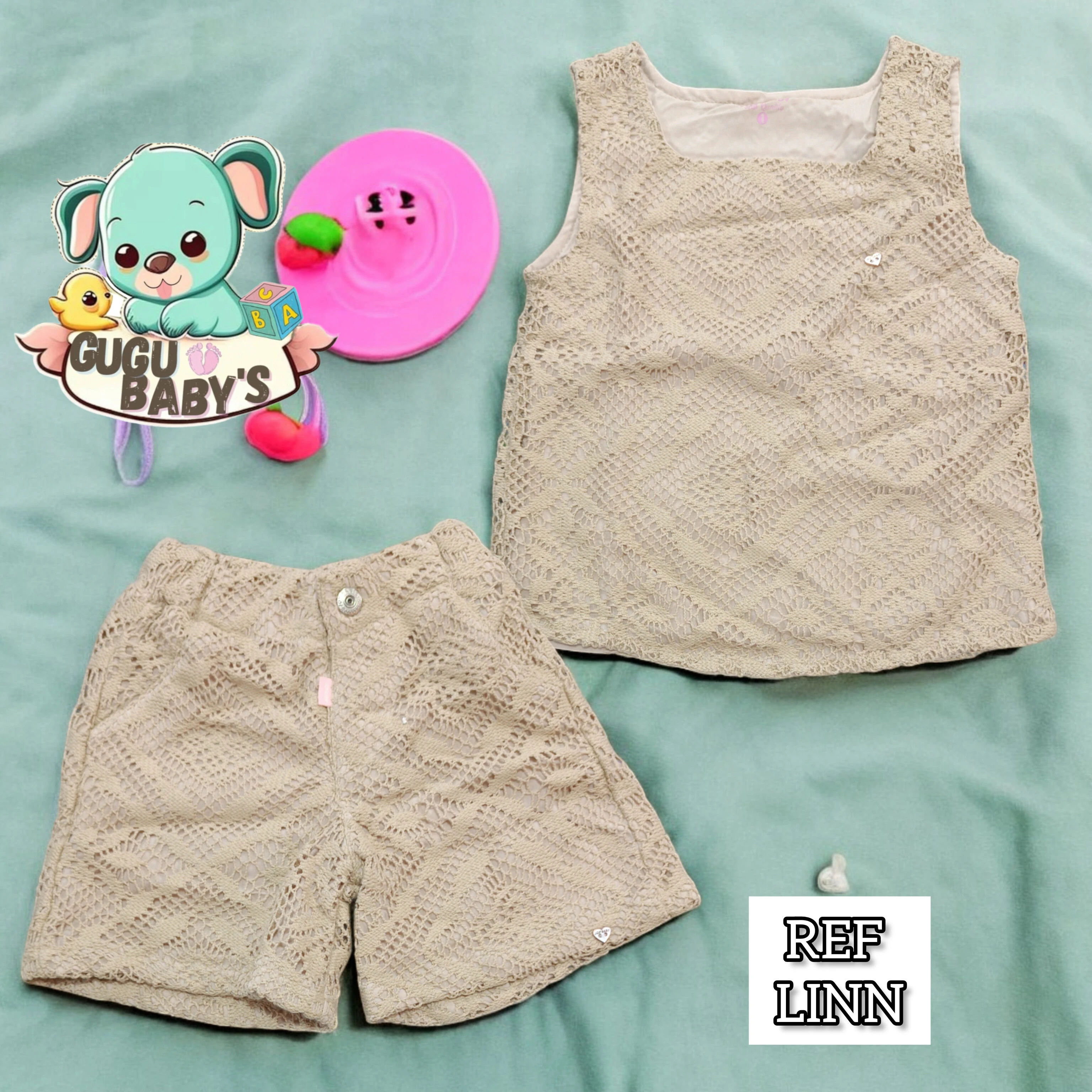 CONJUNTO SHORT PARA NIÑA