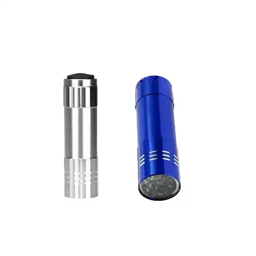 Mini Linterna 9 luces LED