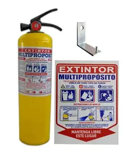 Extintor nuevo multiproposito de 10 lb ABC