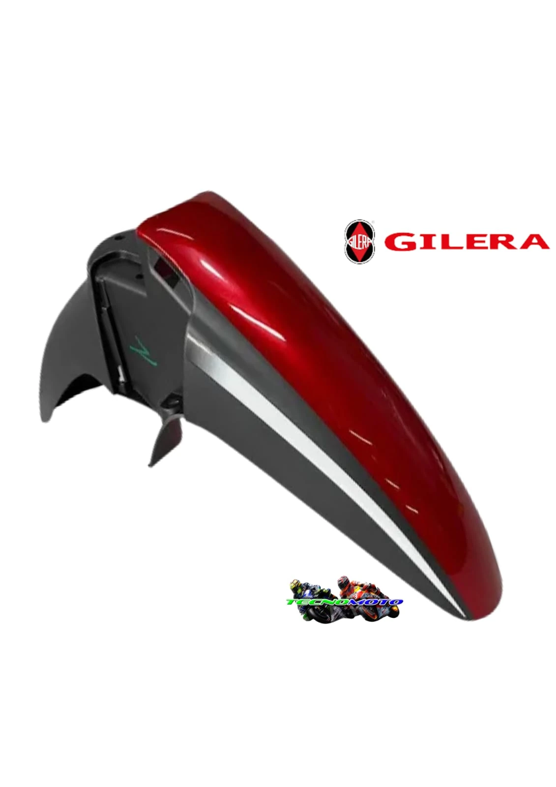 GUARDABARRO DELANTERO GILERA 110 SMASH -RO/GRIS [GILERA] -46782
