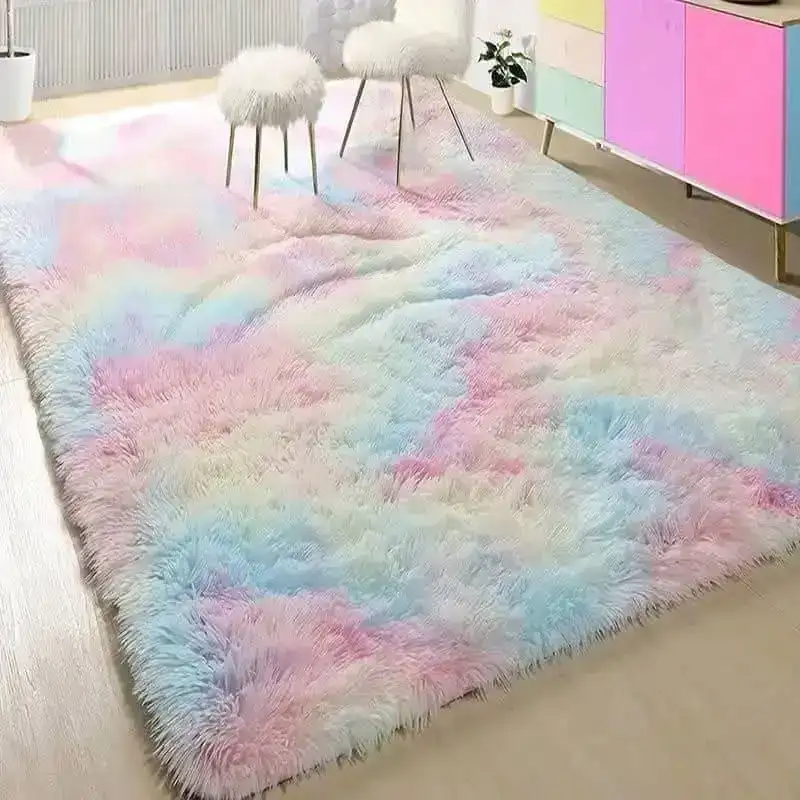 Alfombra de peluche grande 4