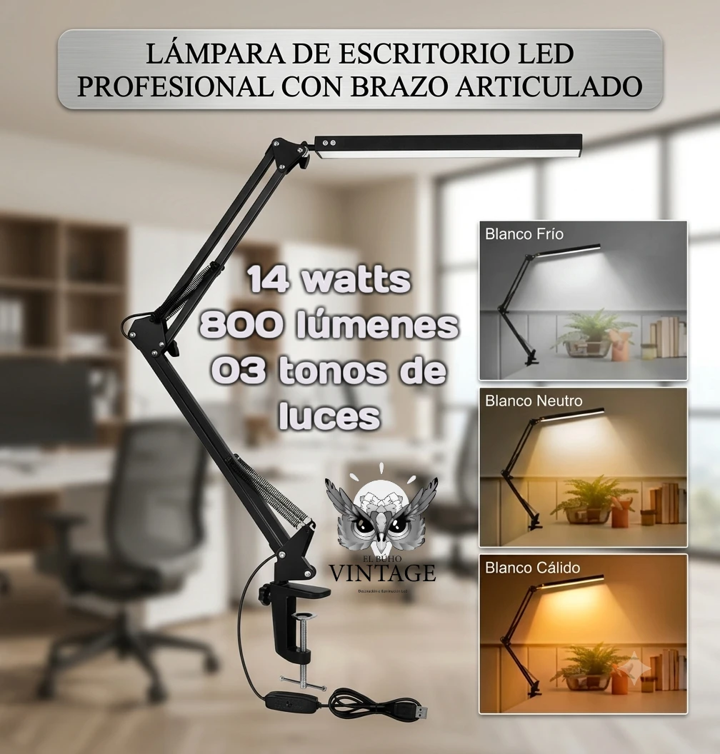 Lámpara de Escritorio Artículado 5