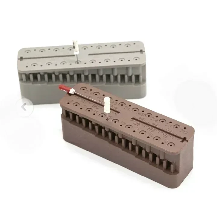 PORTA INSTRUMENTOS DE ENDODONCIA CON REGLA, ESTERILIZABLE EN AUTOCLAVE - COTISEN