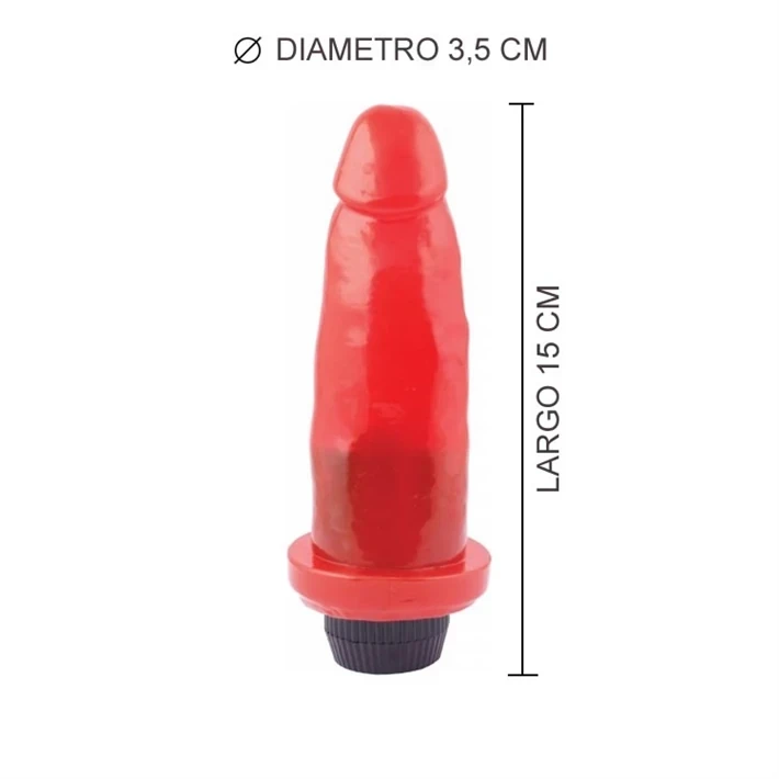 Vibrador Normal Jelly