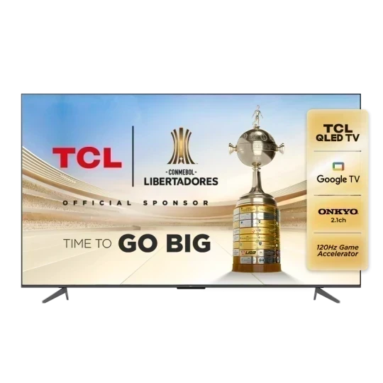 SMART TV TCL 55" QLED 4K C/GOOGLE TV