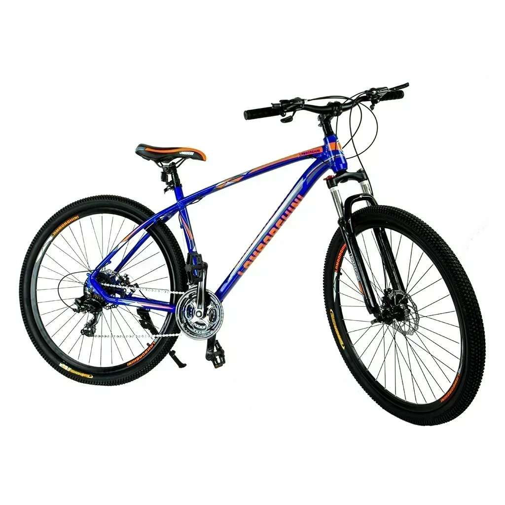 Bicicleta Lamborghini Rod. 29 Azul / Naranja Talle L 2
