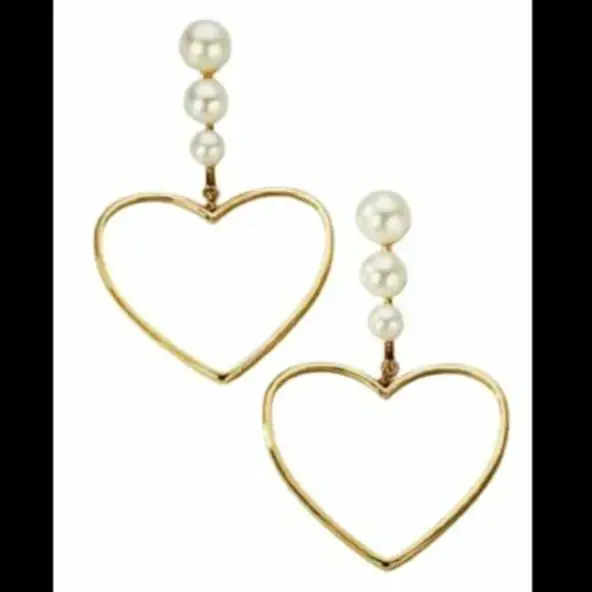 Aros de Corazon de Esika