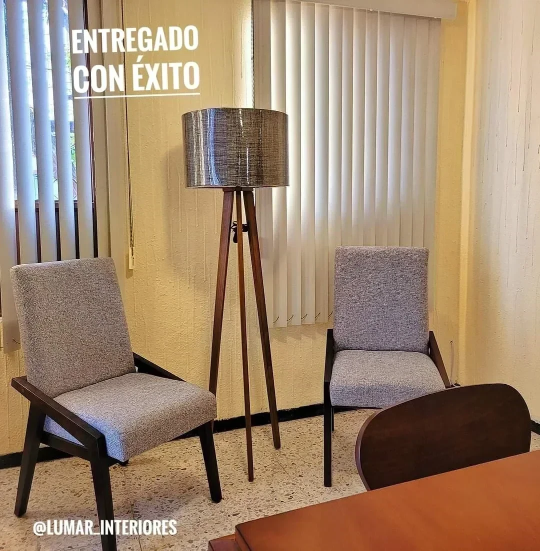 LAMPARA DE PISO, ESTILO NÓRDICA PARA SALA, COMEDOR O RECÁMARA 3