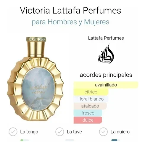 PERFUME VICTORIA LATTAFA 100ML 5