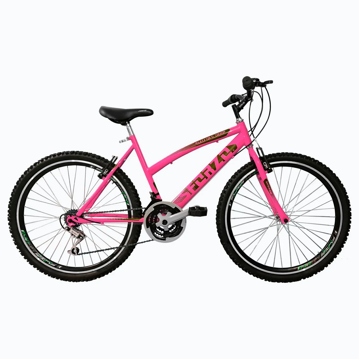 Bicicleta Sforzo Dama Rin 24 18 Velocidades