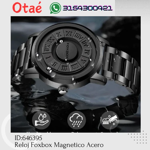 Reloj Foxbox Magnetico Acero