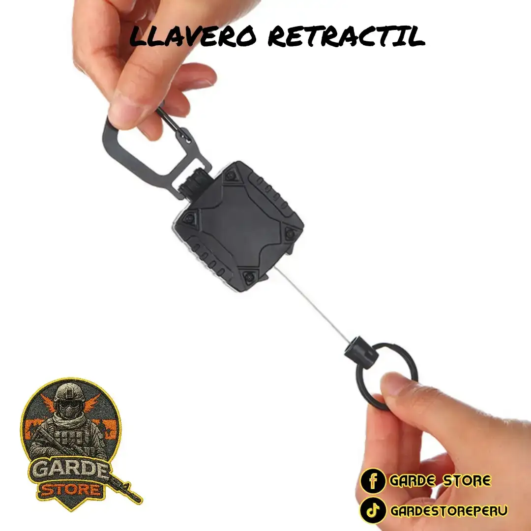 Llavero retráctil  4